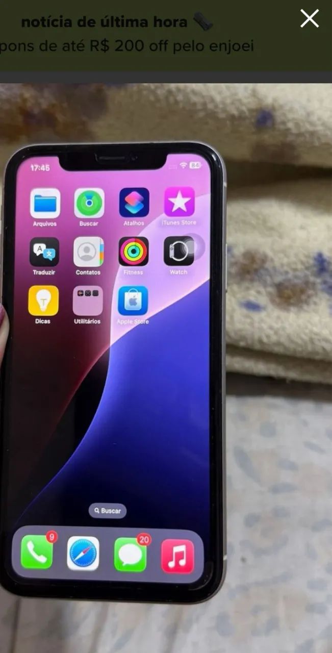 Vendo esse iPhone XR 64 gigas