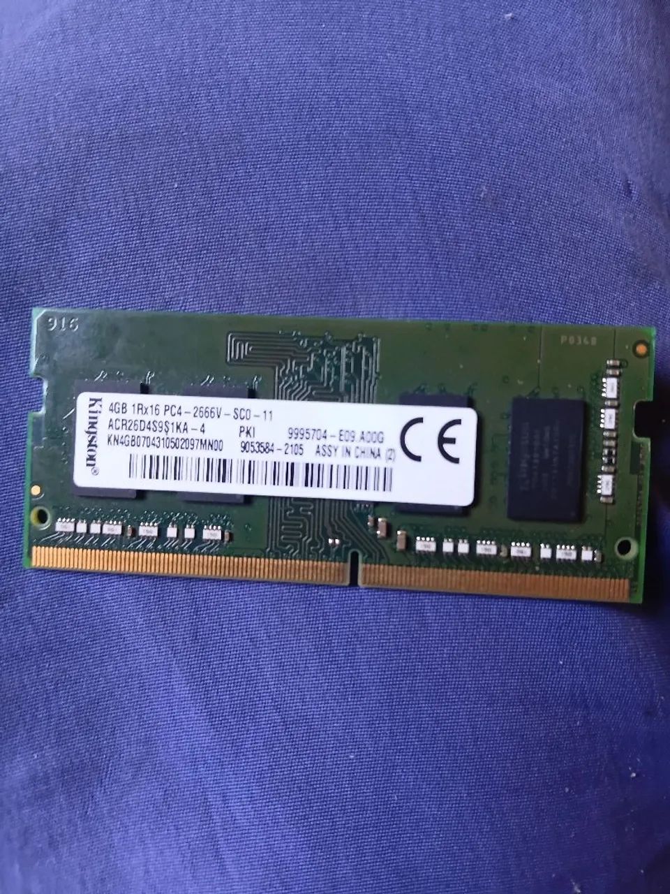 Memória RAM DDR4 4GB NOTEBOOK - 80R$