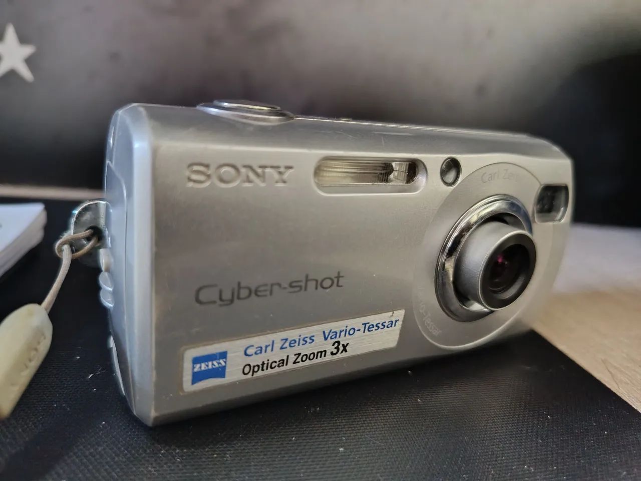 Câmera Sony digital antiga funciona  - Foto 2