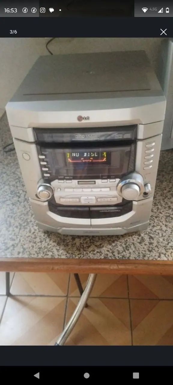 Micro system LG modelo LM-M533A - Foto 4