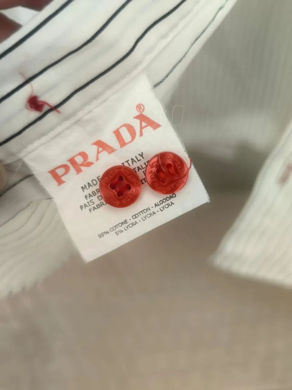 Camisa  ORIGINAL Prada - Foto 4