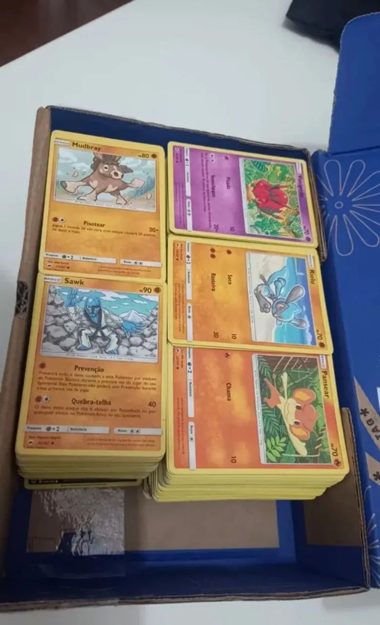 650 Cartas Pokémon Borda Amarela - Foto 2