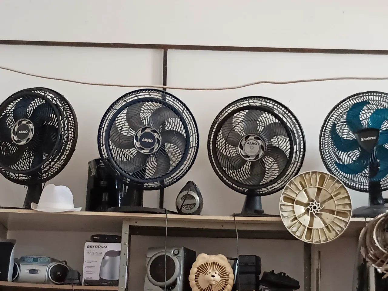Ventilador de mesa grande 
