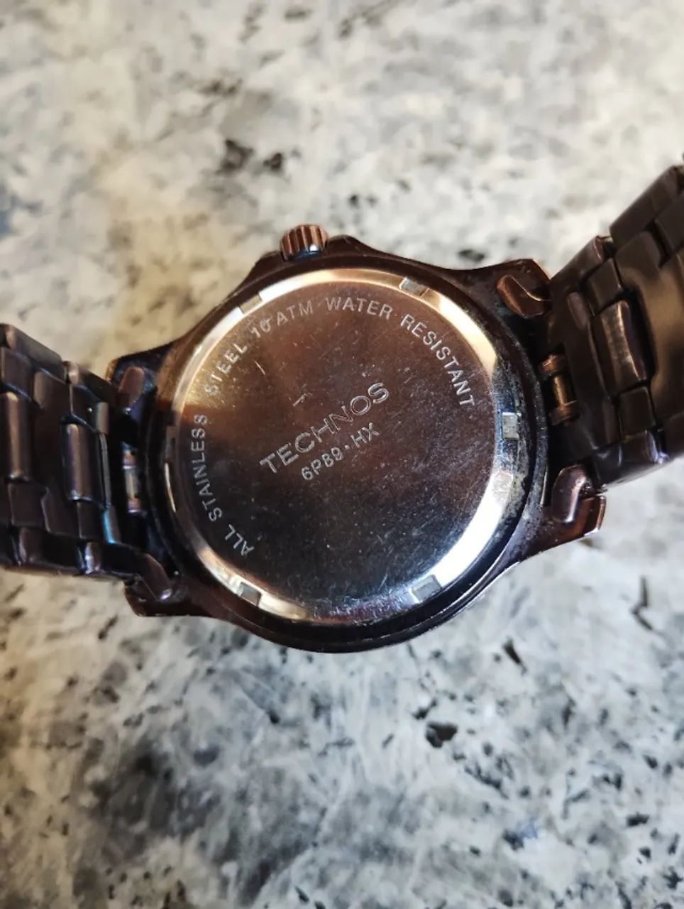 Relógio Technos Quartz Marrom - Modelo Qs001 - Foto 2