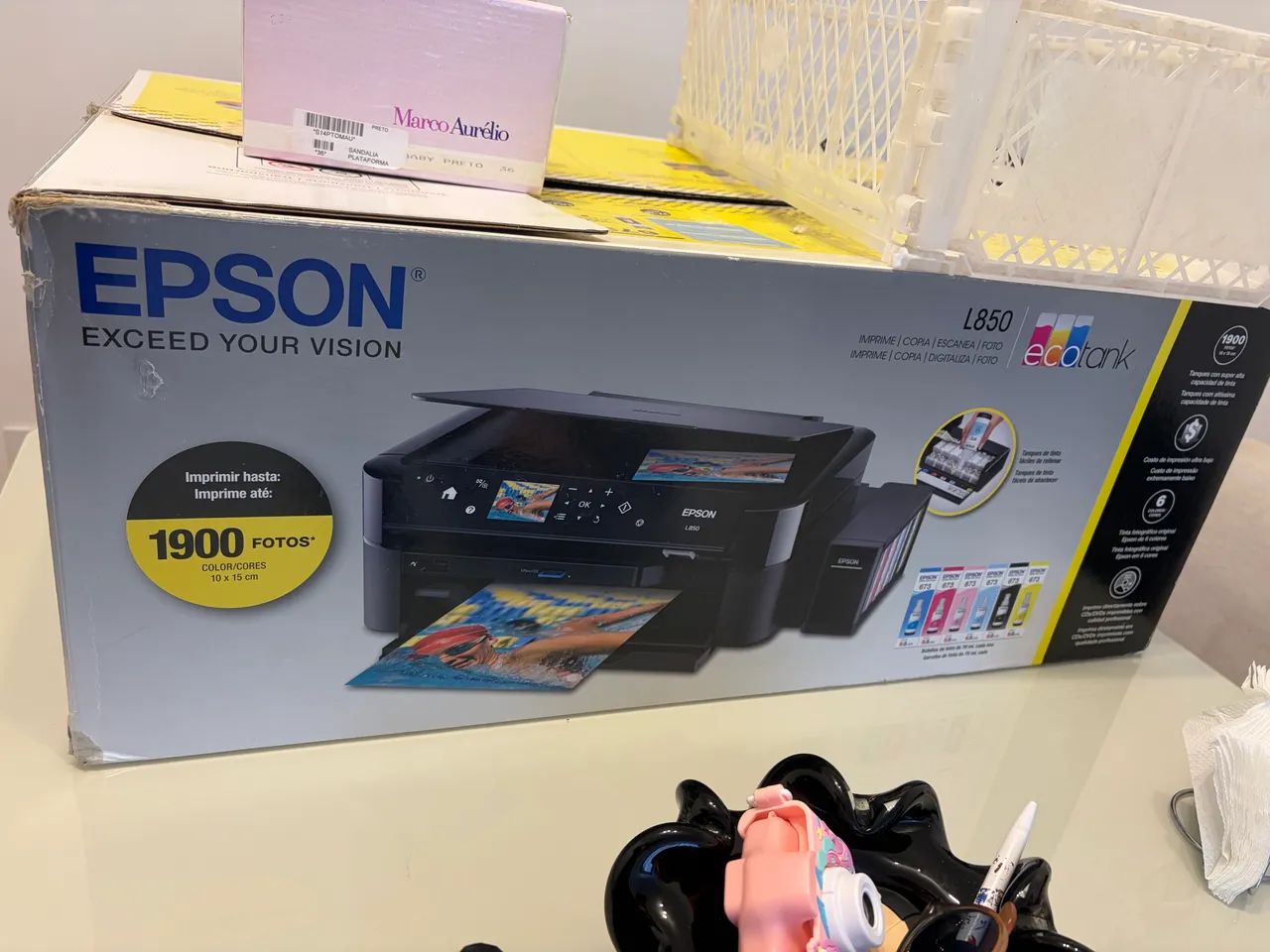 Impressora Epson EcoTank L850 Multifuncional  - Foto 3