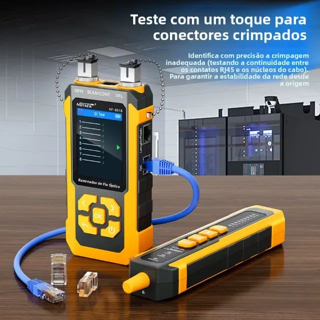 Testador E Localizador de Cabo Noyafa NF-8518 - Foto 2