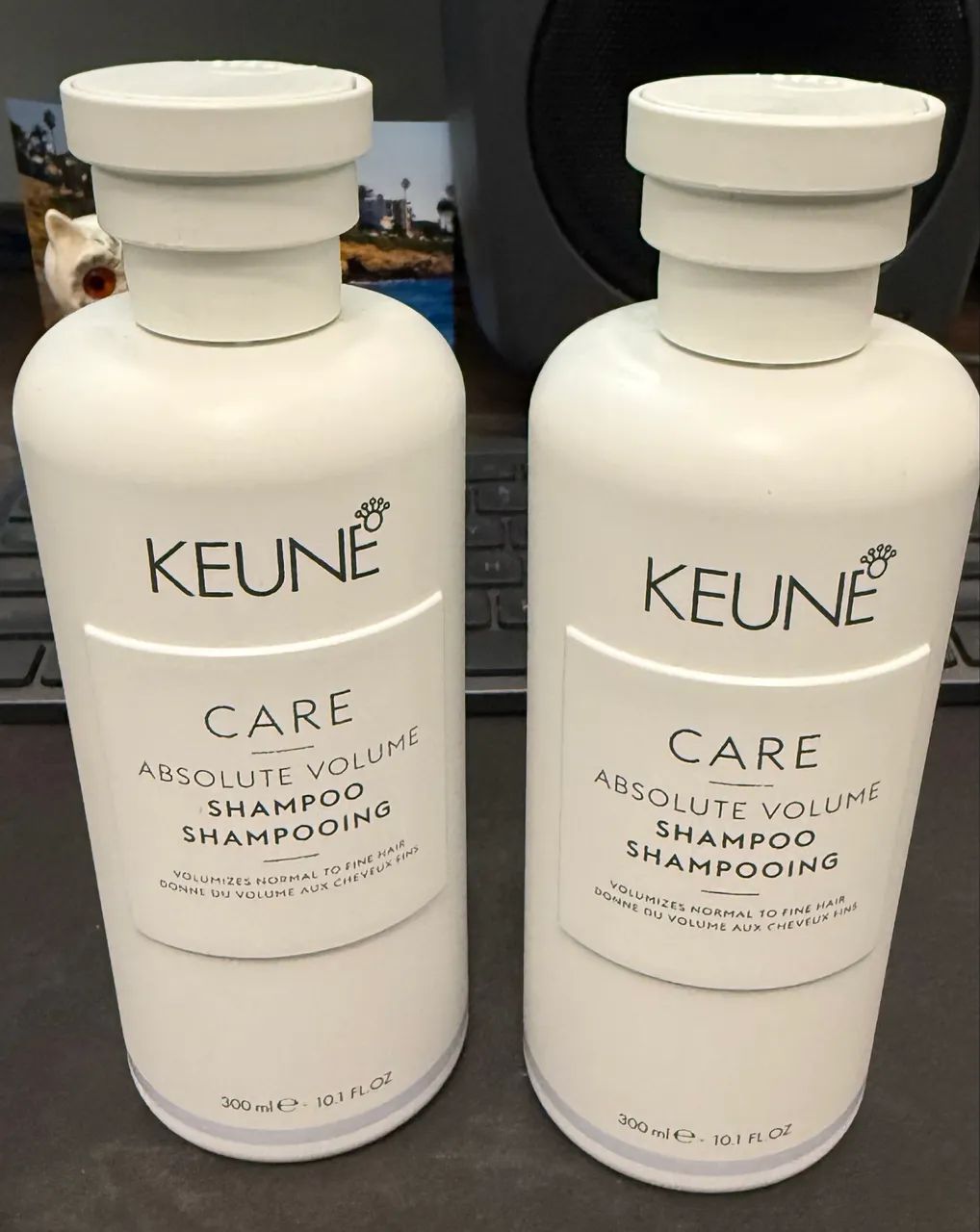 Keune absolute volume shampoo duas unidades pelo preço de uma