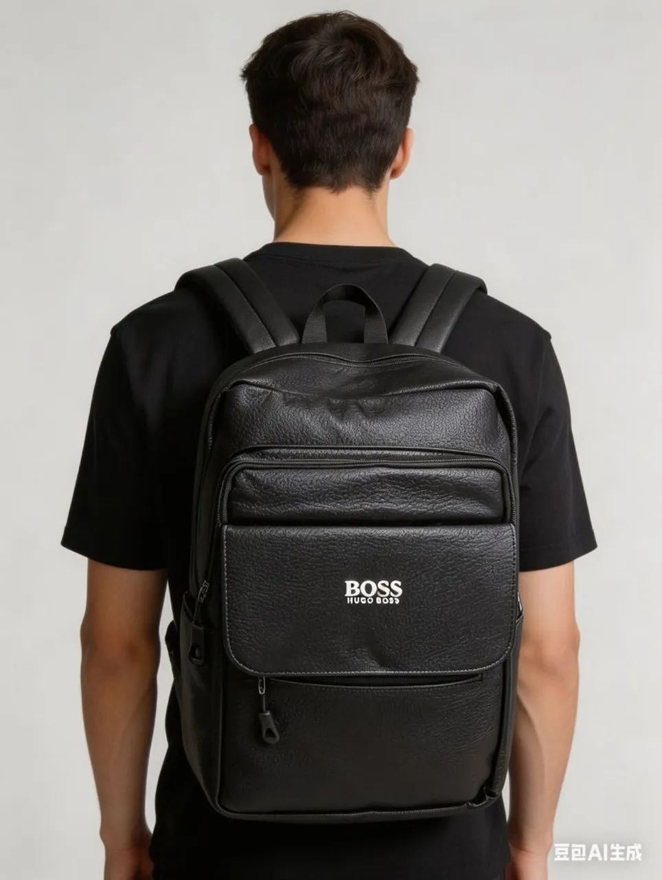Mochila Boss couro  - Foto 5