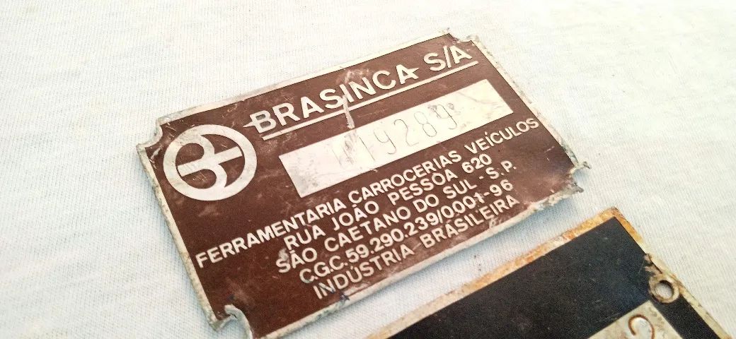 Plaqueta brasinca cavo plaquinha identificação  - Foto 3