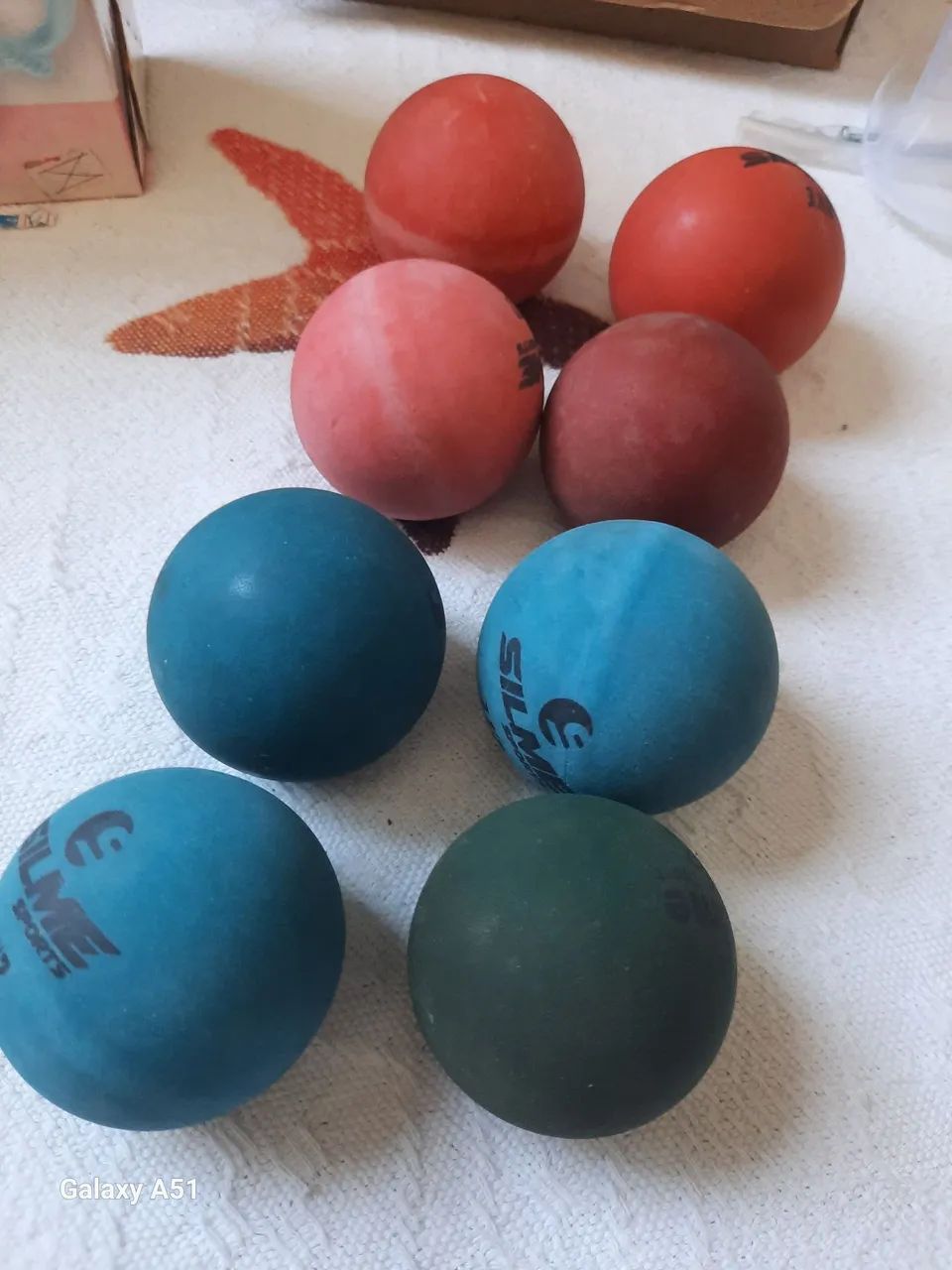 Jogo de 7 bolinhas de frescobol  - Foto 2