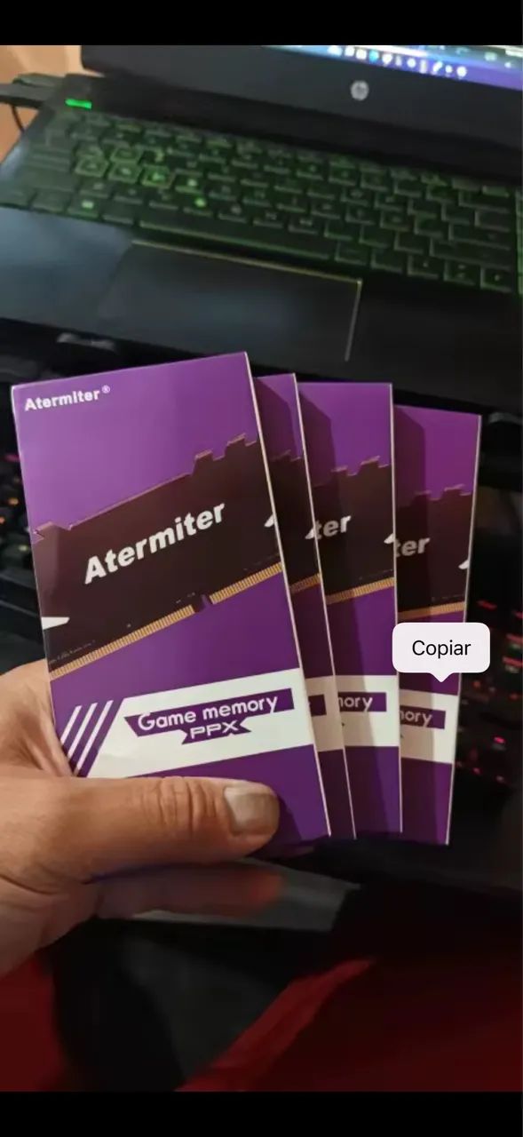 Memória RAM DDR4 4GB NOVOS 