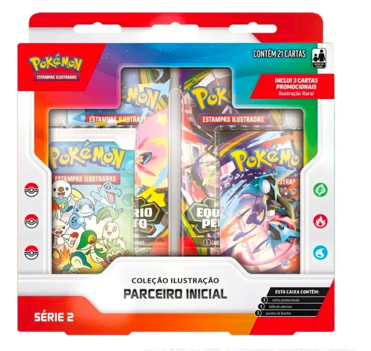 Parceiro Inicial Série 2 (PT/BR) Pokémon 