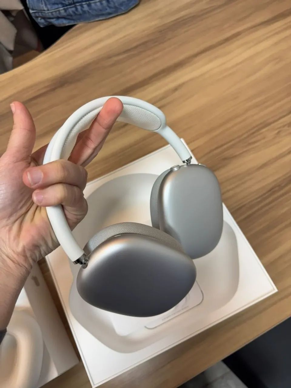 AirPods Max 1ª Geração Prata Original + Caixa e Smart Case - Foto 2