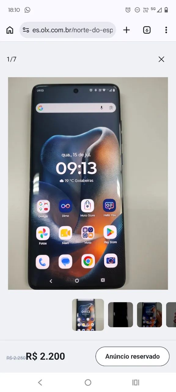 Moto Edge 60 5G 512 - Foto 5