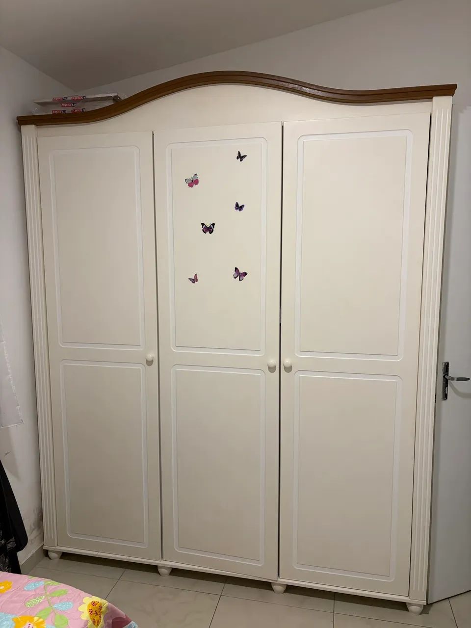 Roupeiro e penteadeira infantil para menina  - Foto 2