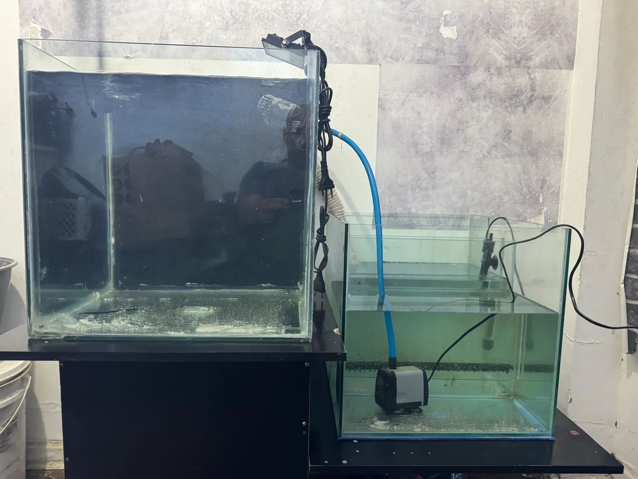 Aquário cubo 45 cm mais Sump completo - Foto 5