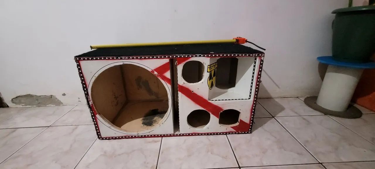 Caixa para  grave de 15 em perfeito estado! - Foto 3