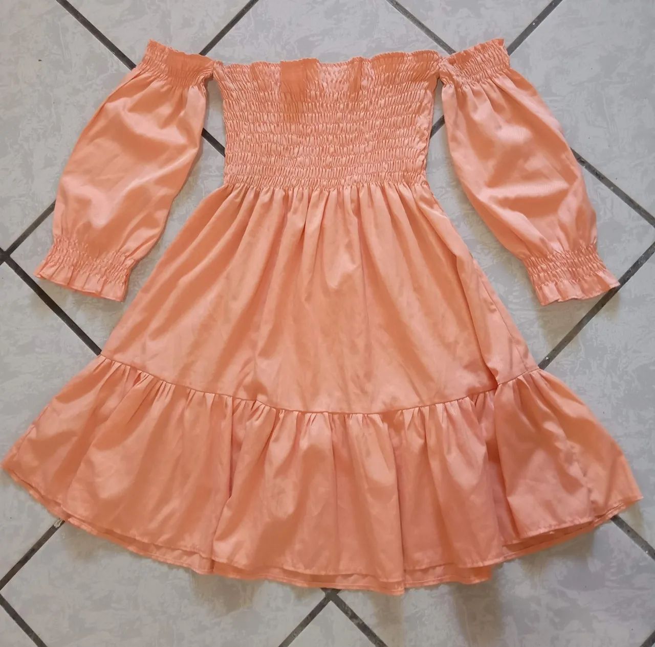 Vestido ombro a ombro 