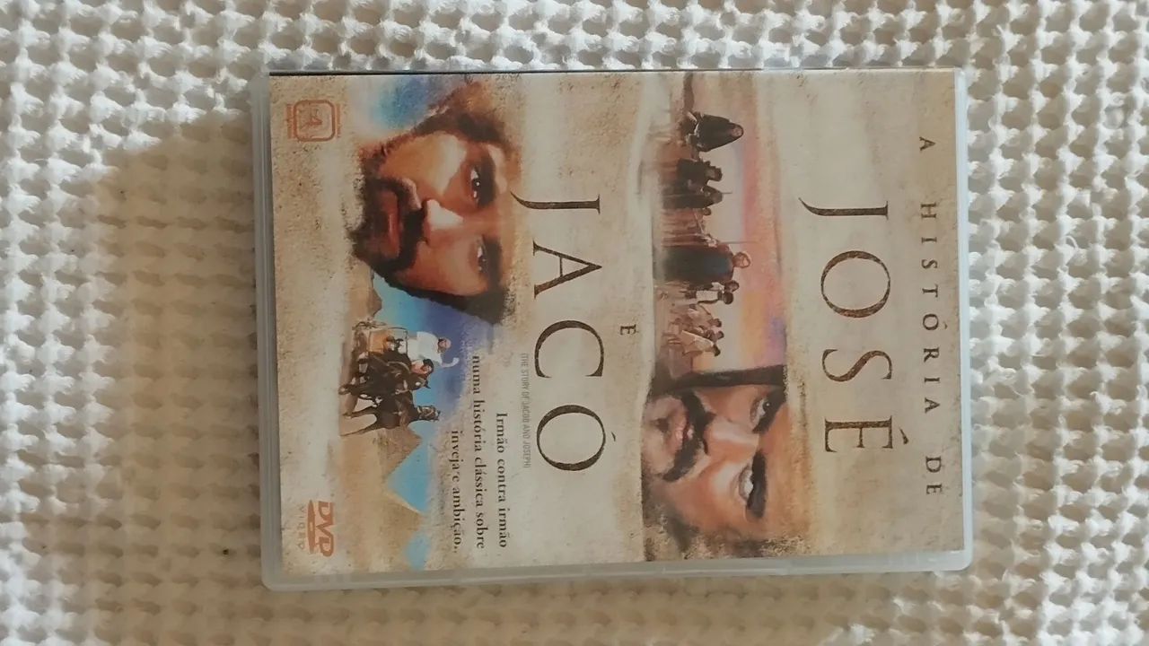DVD original " A história de José e Jacó"