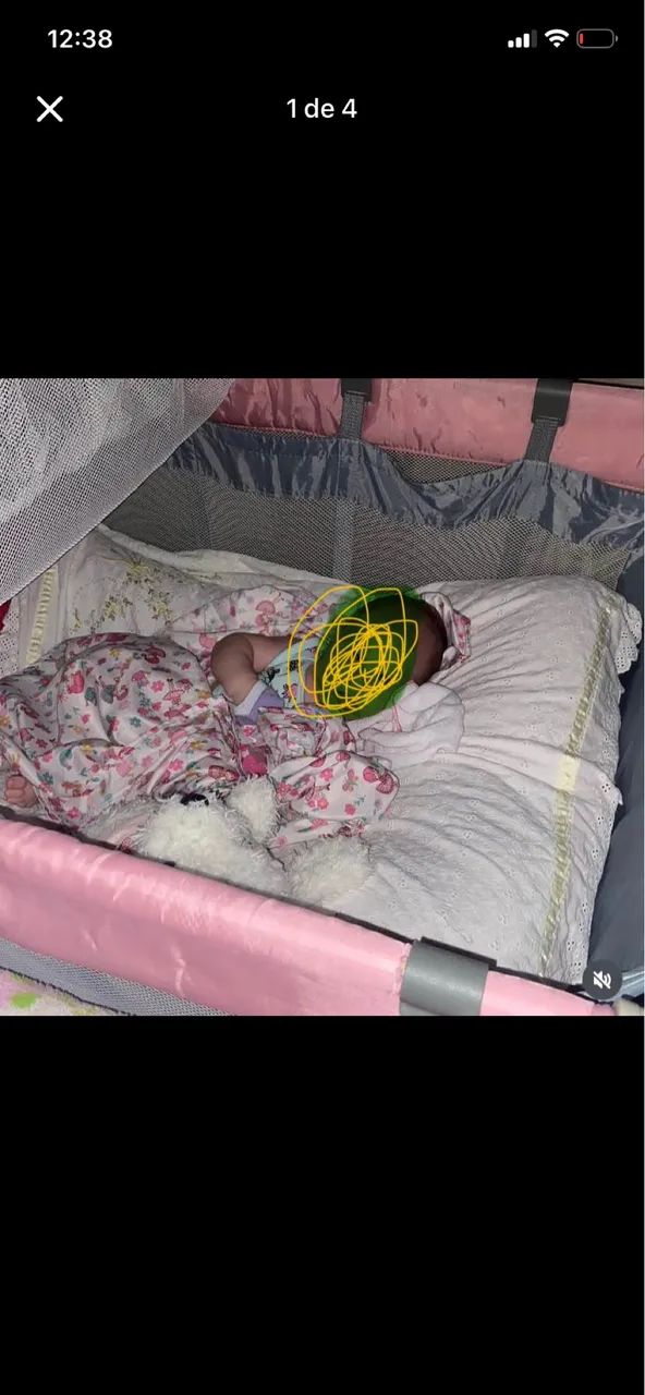 Chiqueiro de bebê bem conservado  - Foto 3