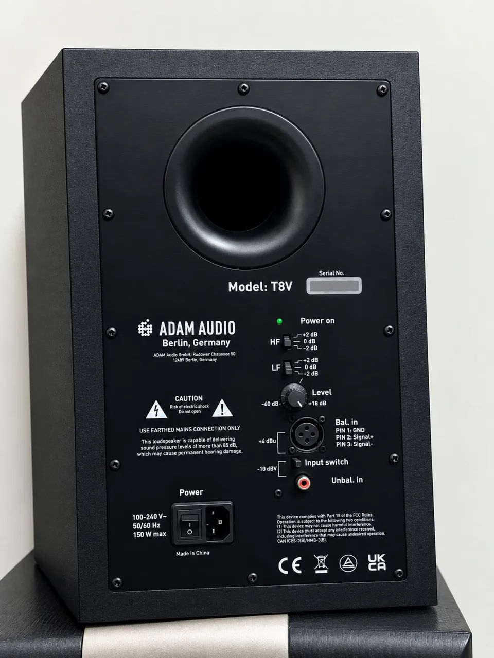 Par de monitores de áudio T8V ADAM Audio 8 polegadas - Foto 2