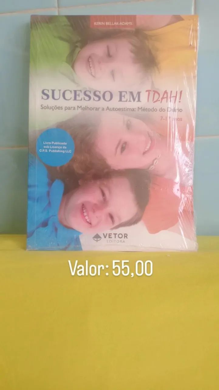 Livro sobre TDAH
