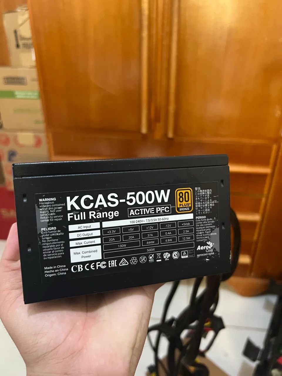 FONTE KCAS 500W FULL RANGE - Foto 2