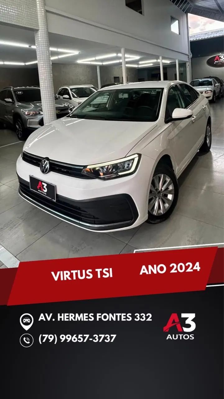 Volkswagen Virtus VIRTUS TSI 1.0 Flex 12V 4p Mec. 2024