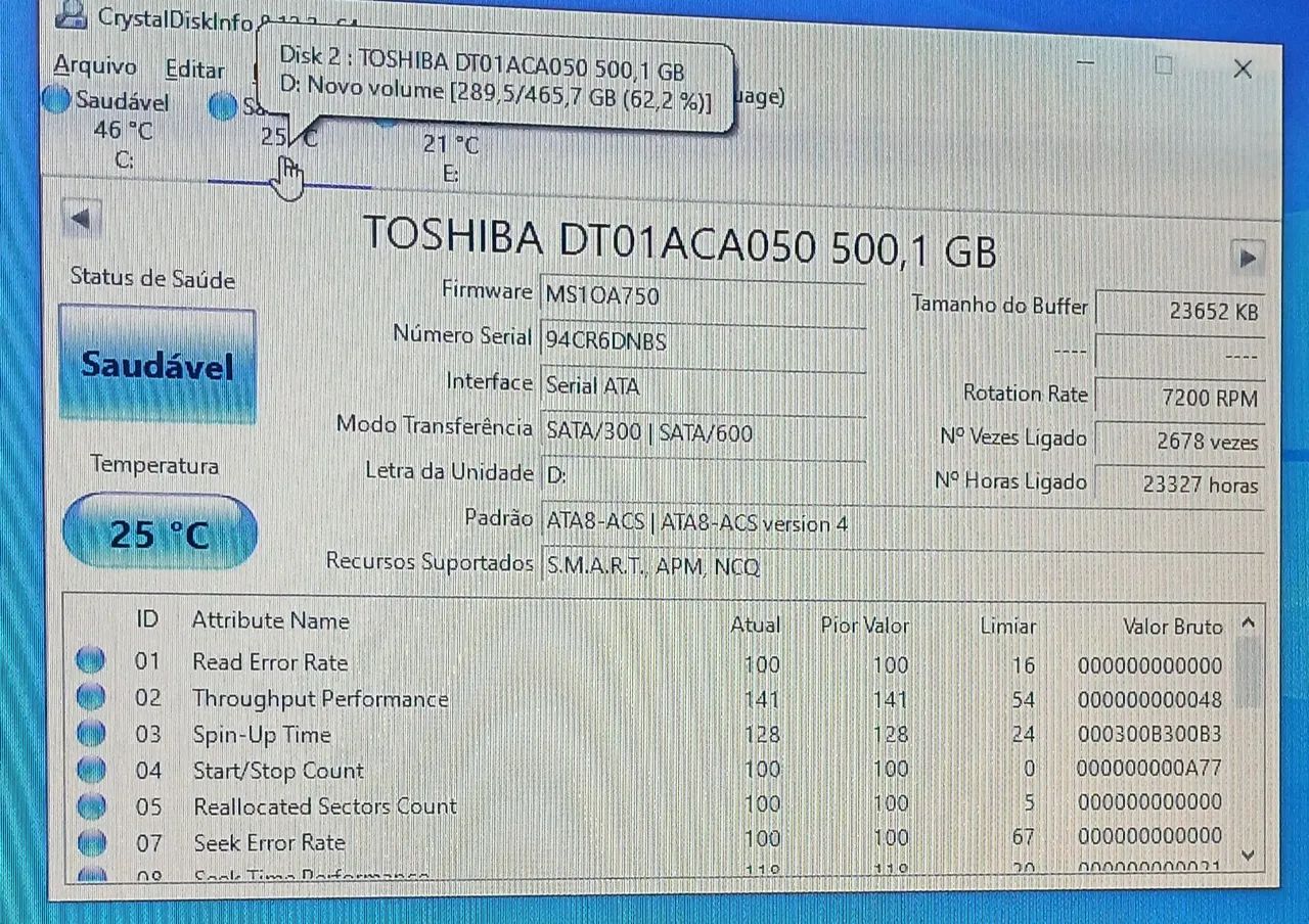 Hds 500gb - Foto 3