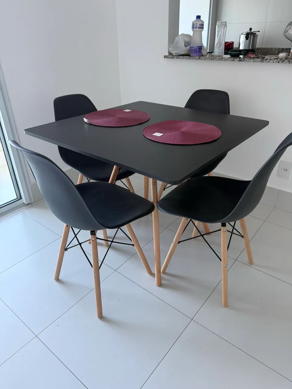 KIT MESA COM CADEIRAS PREÇO DE FABRICA