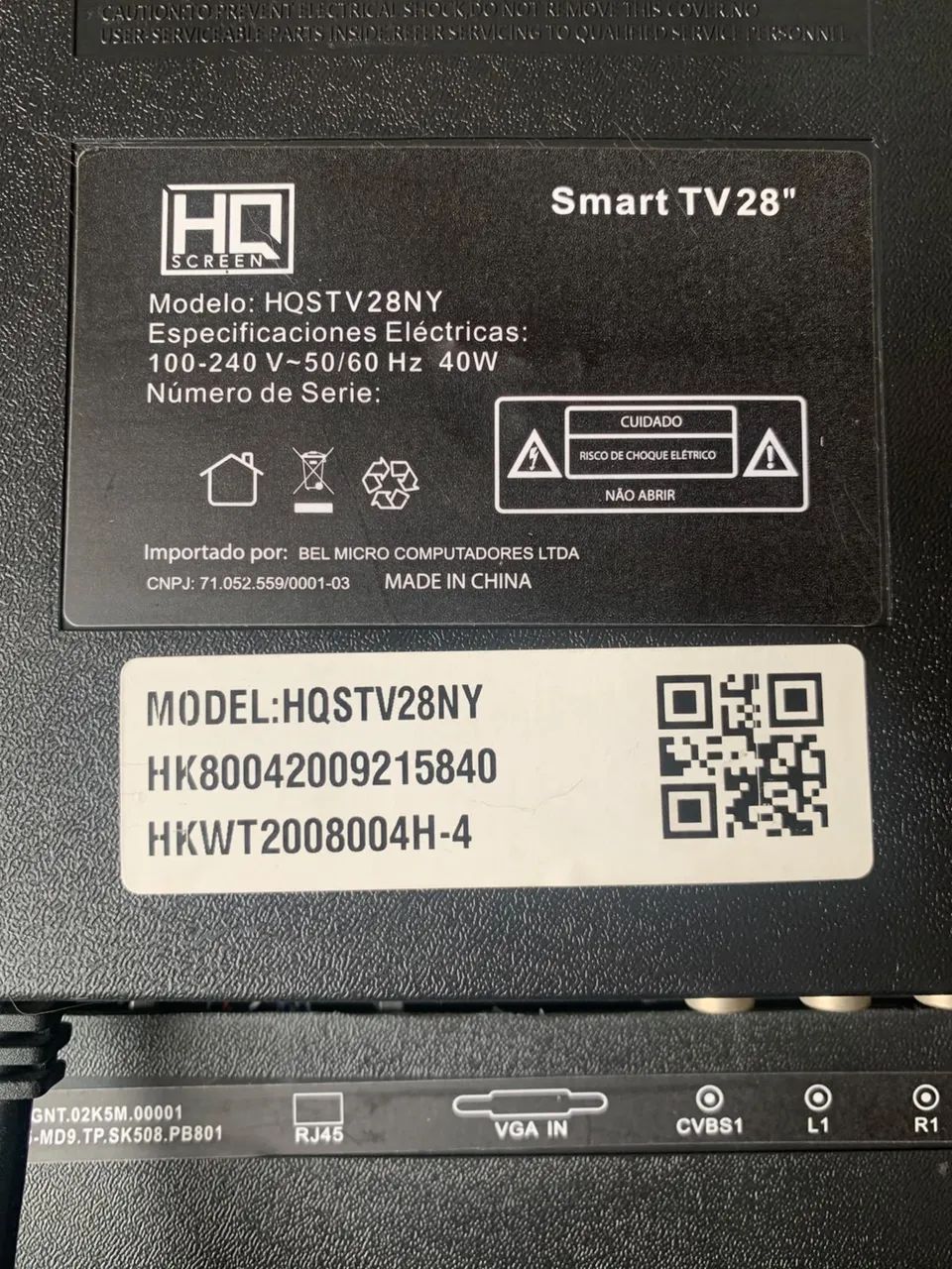 Smart TV 28 polegadas HQ - Foto 3