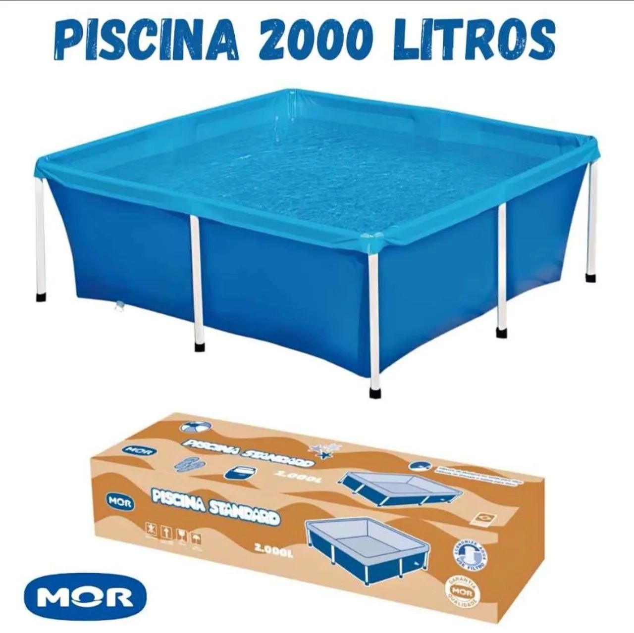Piscina 2.000 litros 