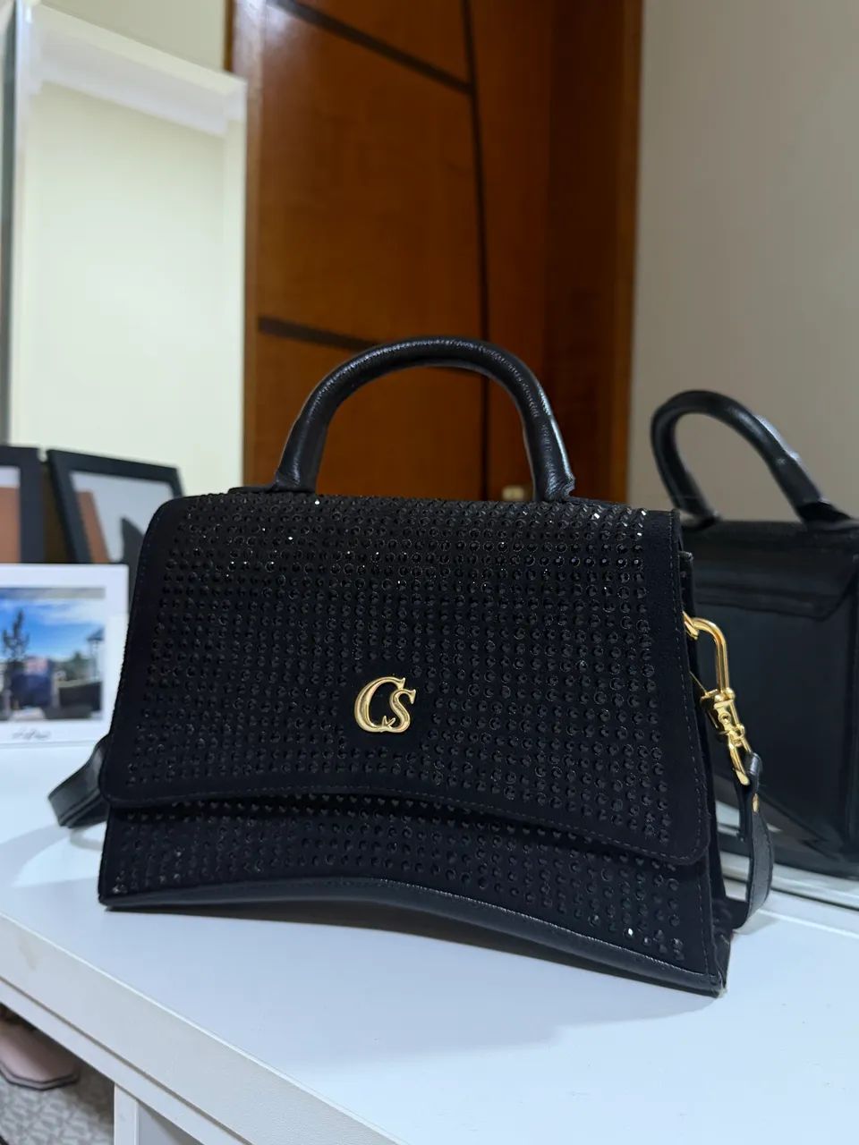 Bolsa Carmen Steffens Strass