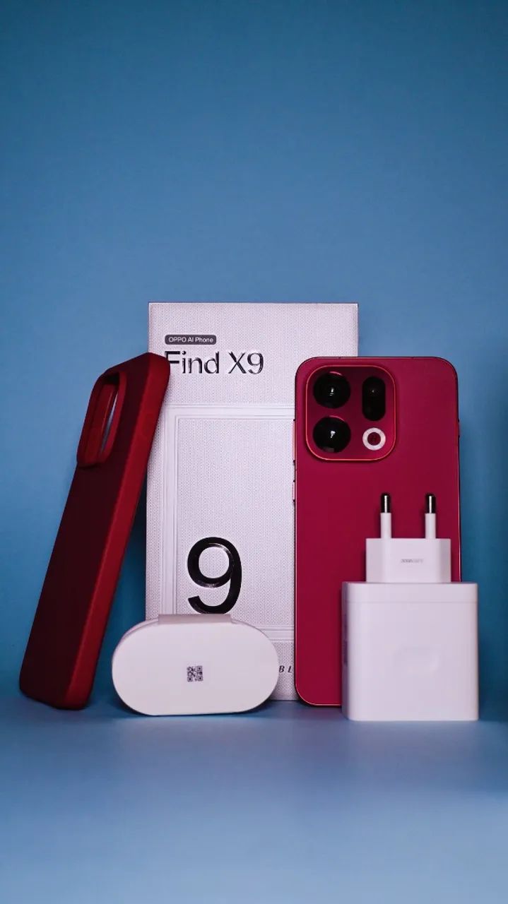 Smartphone Oppo Find X9 Pro 16/512GB - CN - Vermelho - Celulares e