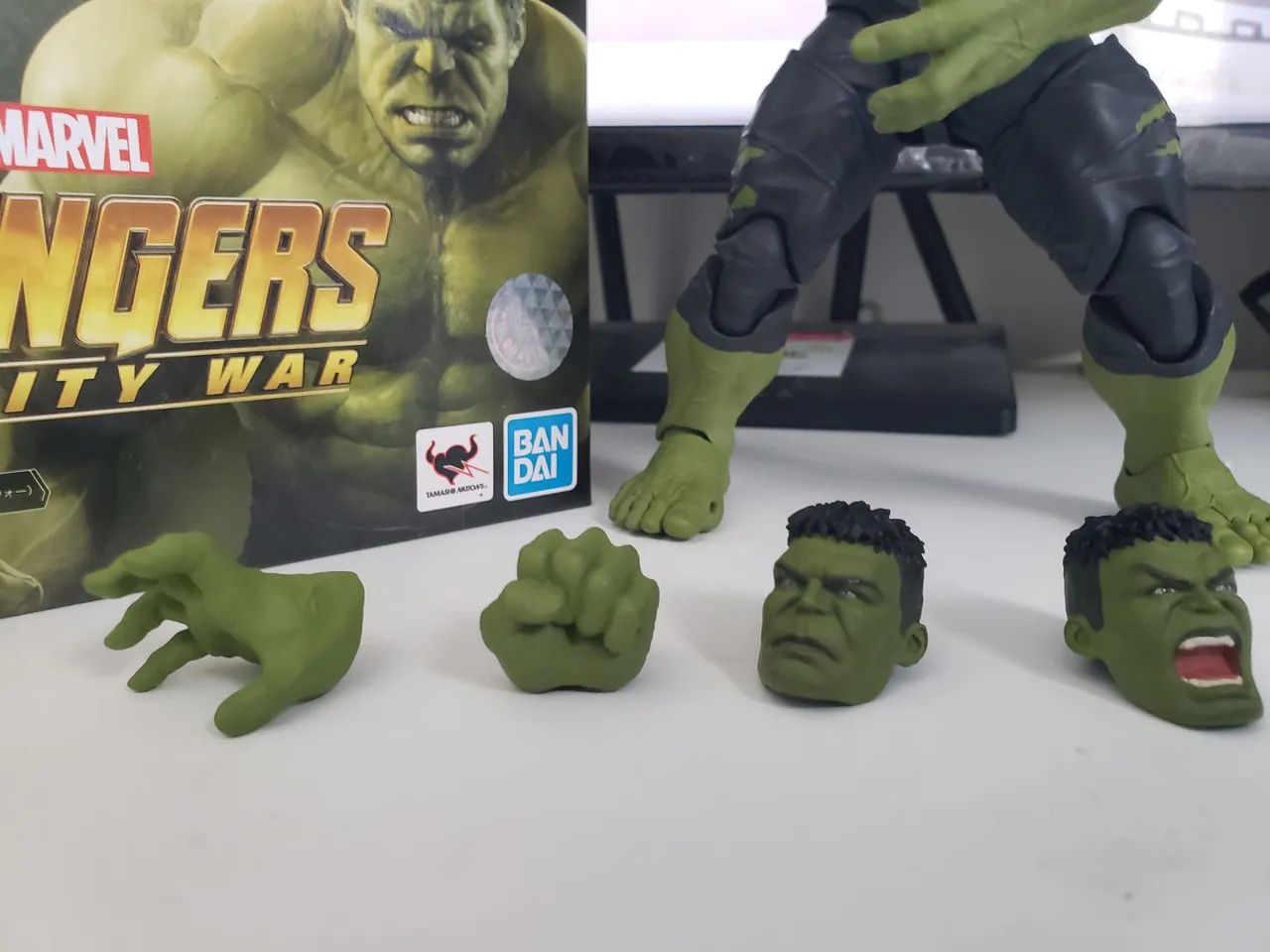 HULK INFINIT WAR SH FIGUARTS original  - Foto 5