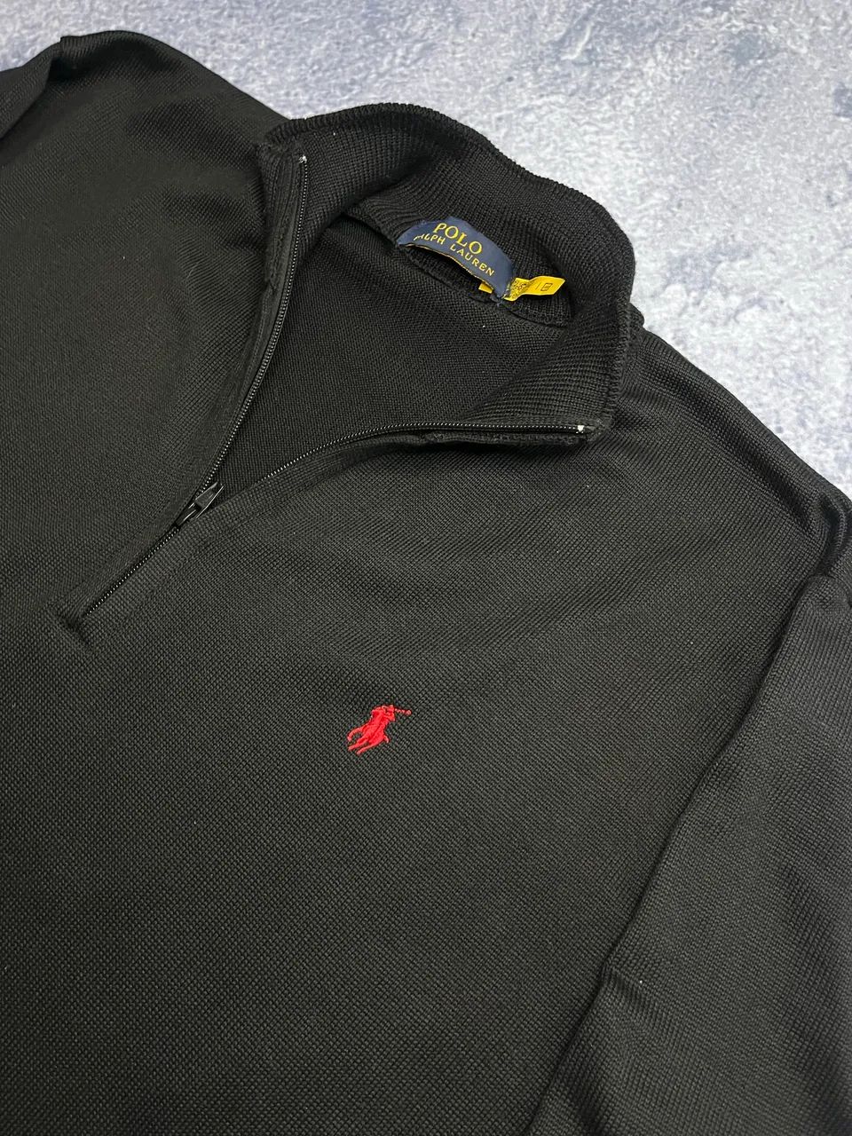 Quarter Zip Ralph Lauren - Preto - Foto 2