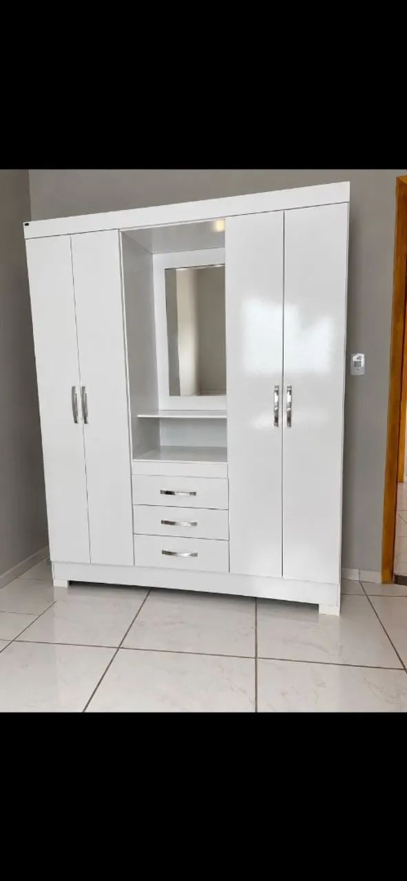 GUARDA ROUPA BRANCO - Foto 2