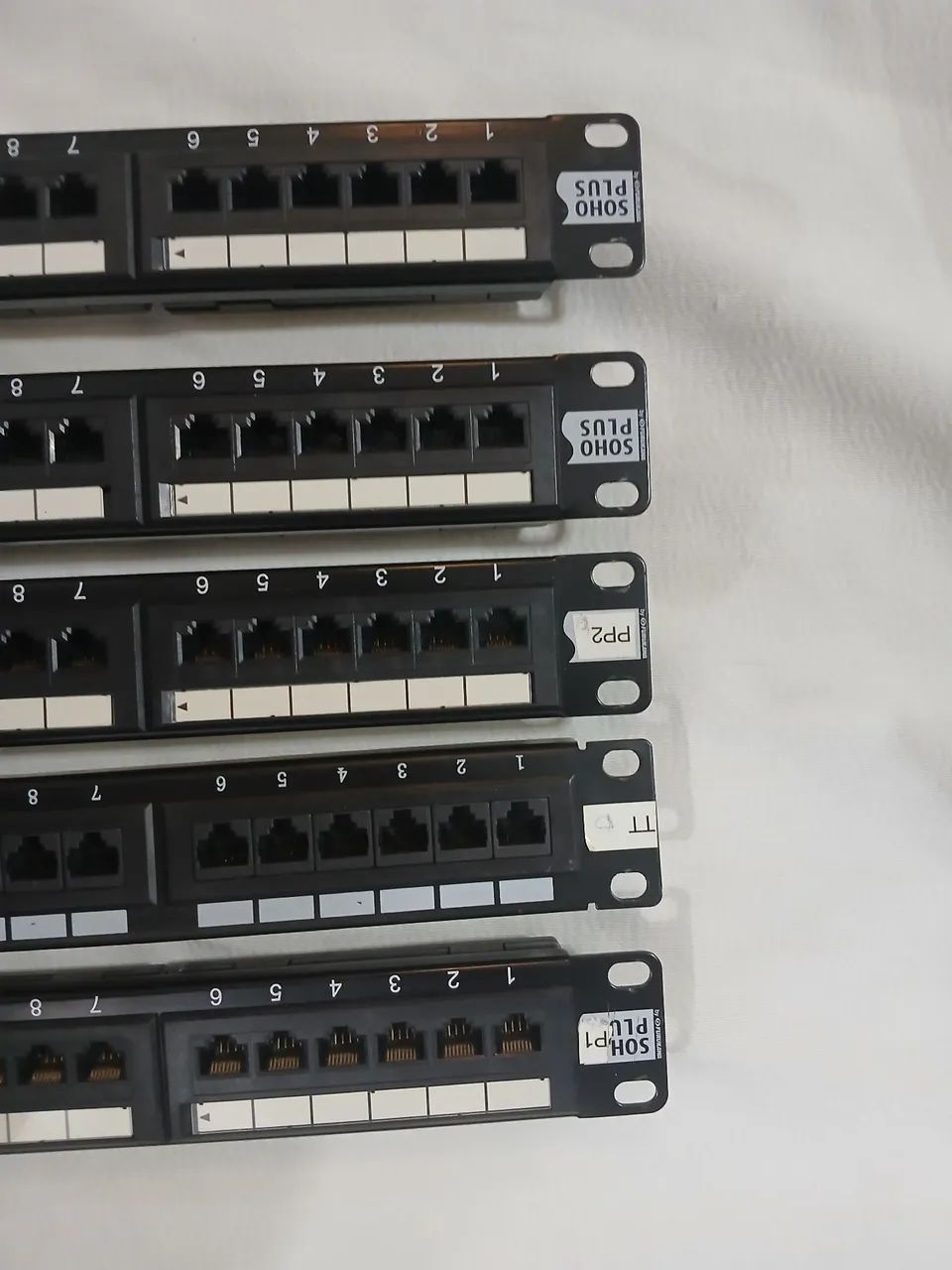 Patch Panel CAT.5e T568A/B - Foto 2