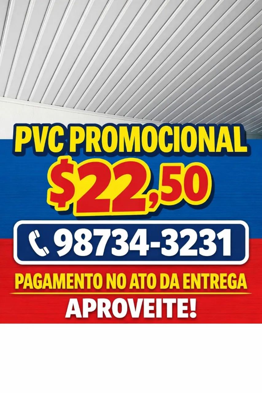 Forro pvc branco