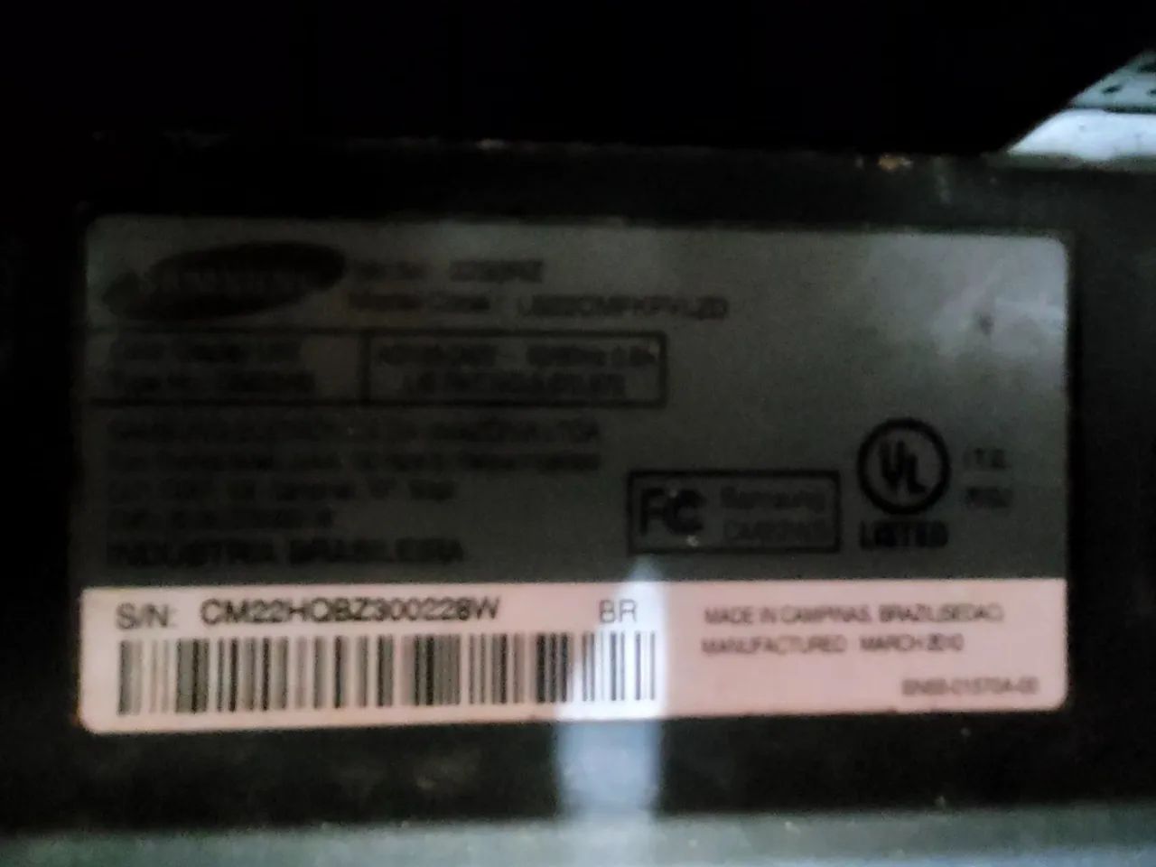 Tela Samsung 22 polegadas com defeito - Foto 2