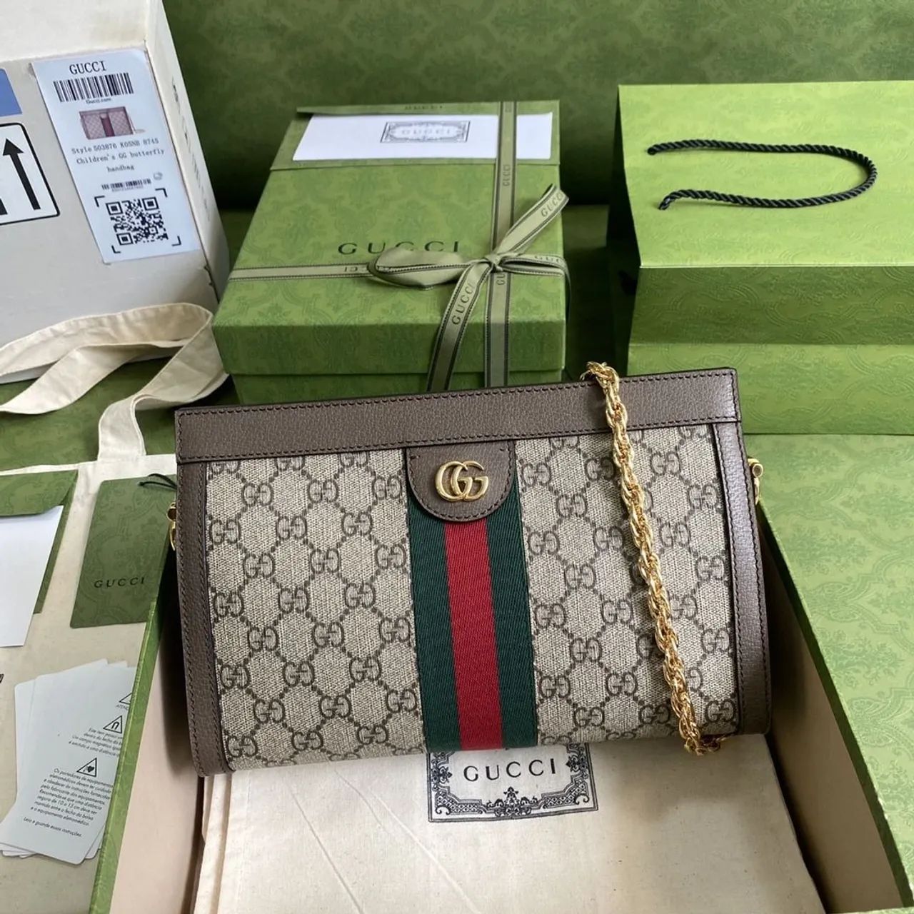 Bolsa de Luxo Gucci em couro 