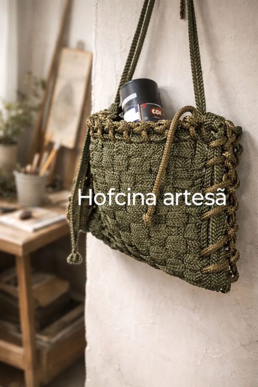 Bolsa em corda náutica  - Foto 3