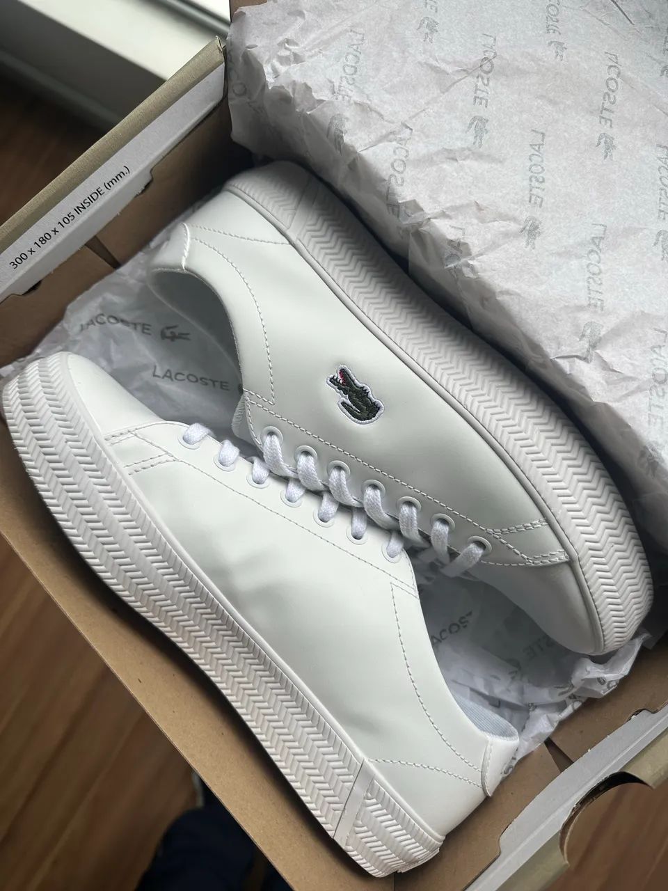 Tênis Lacoste branco  - Foto 5