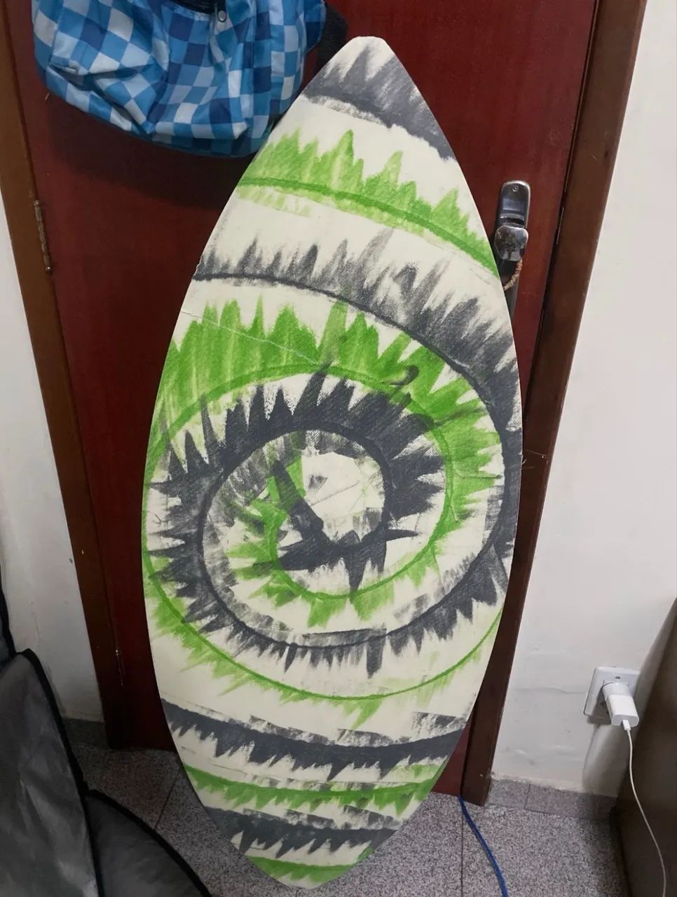 Prancha de Skimboard (com capa e deck)
