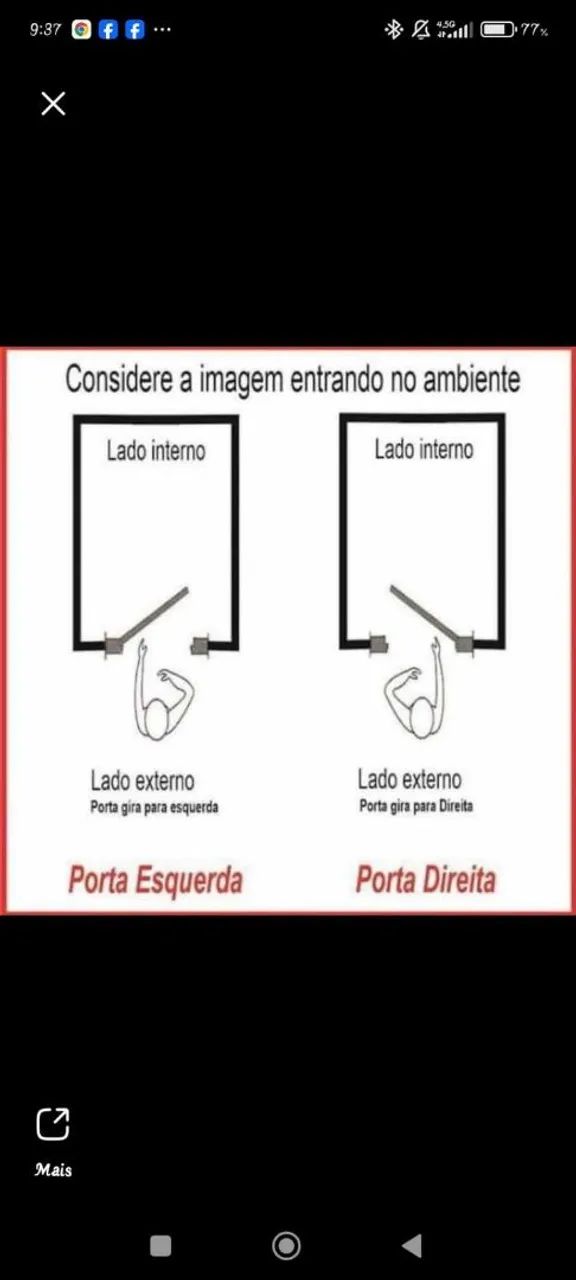 Portas de madeira  com batente  - Foto 4