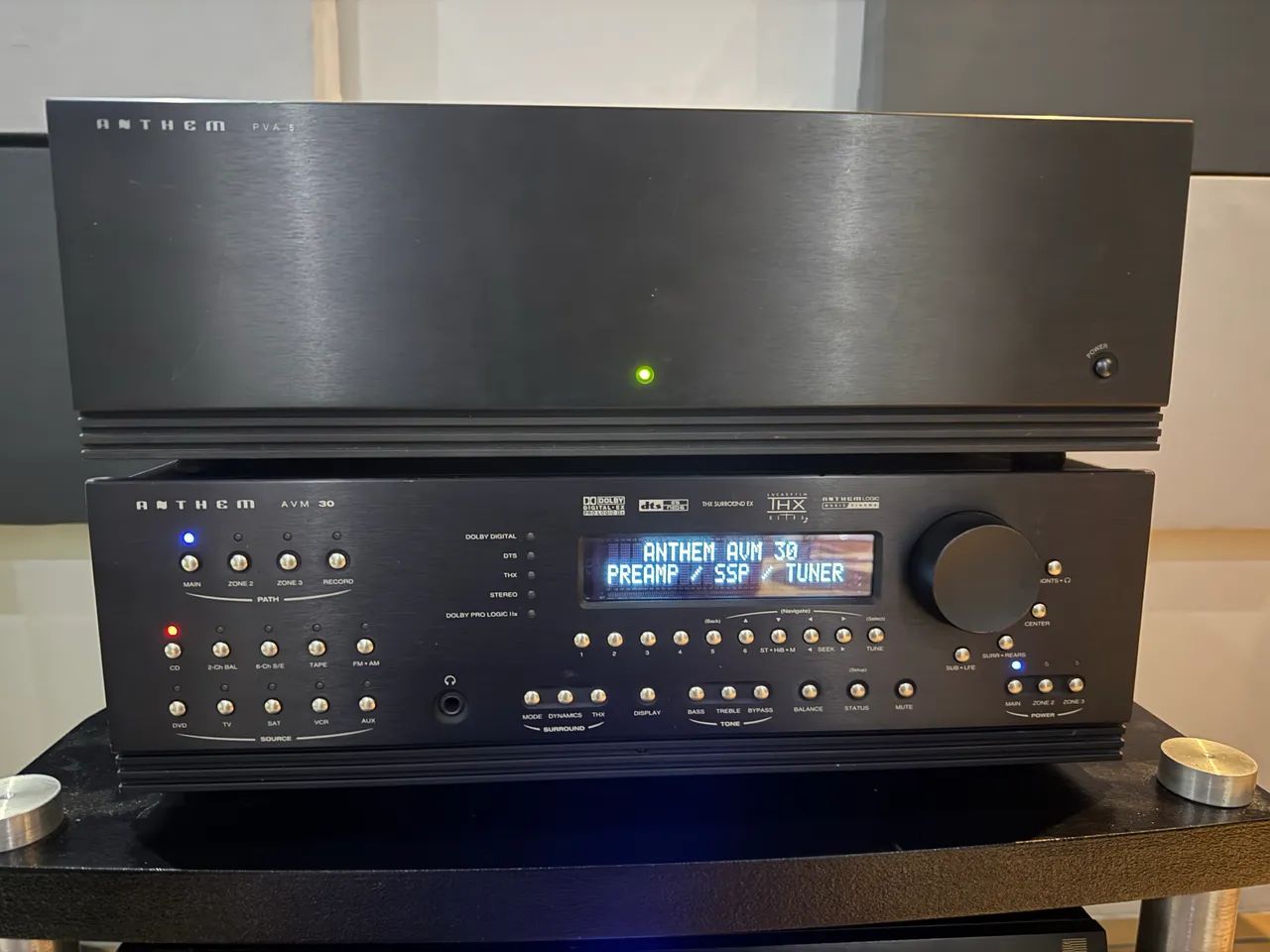 Anthem AVM 30 e PVA 5 processador e Power High End   - Foto 2