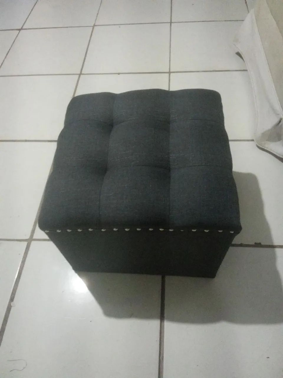 Pufe linho - Foto 3