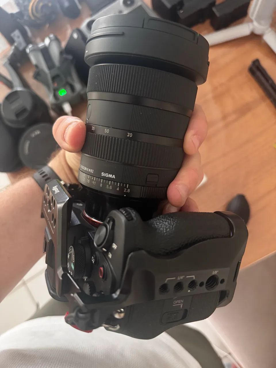 Câmeras de Cinema Fx3/A7IV/Drone/Estabilizador/Lentes!  - Foto 2