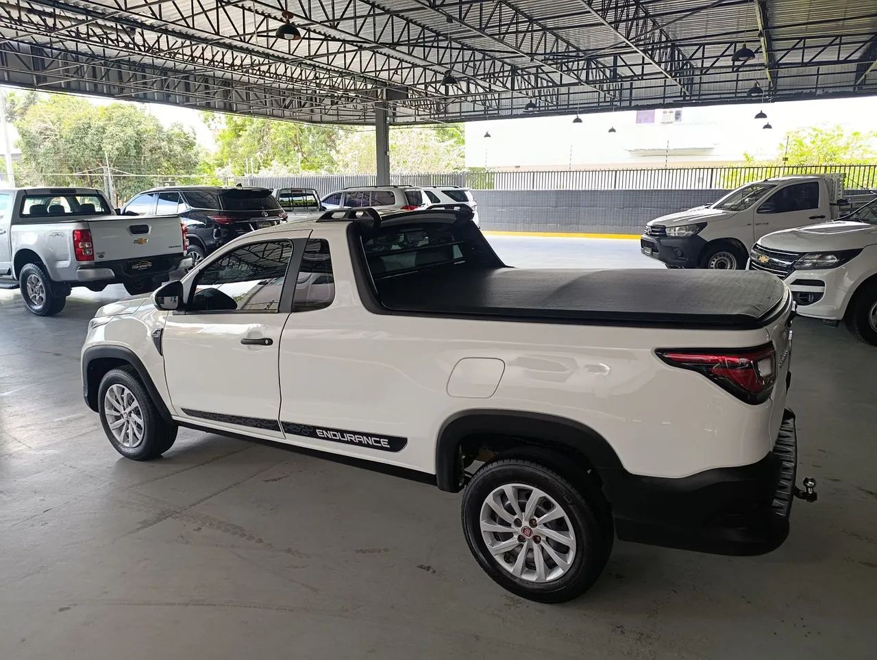 Fiat Strada Endurance 1.4 Flex 8V CS Plus 2022 - Foto 4