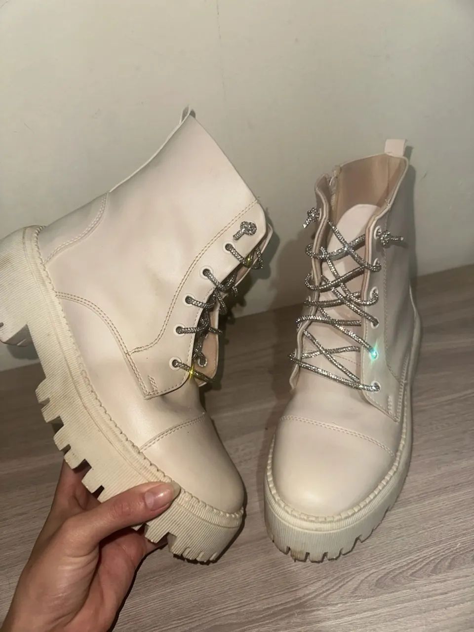 Bota Off white  - Foto 3